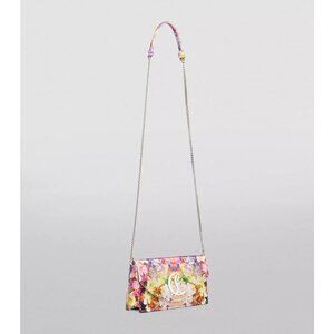 Christian Louboutin Women's Loubi54 Crepe Satin Blooming Crossbody Bag